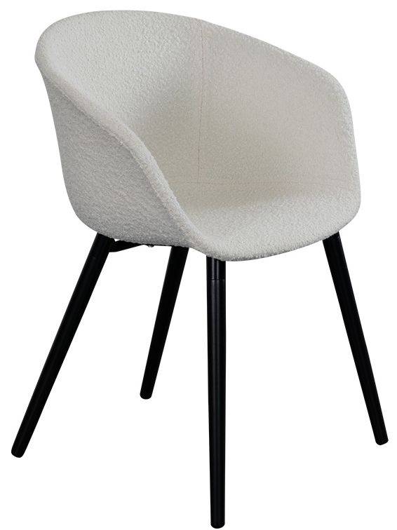 Emory Ecru Fabric Dining Chair Sold In Pairs
