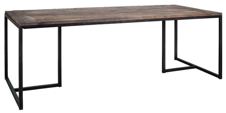 Madrid Elm Wood 220cm Dining Table