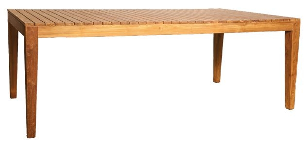 Clifton Beach Teak Wood 200cm Dining Table