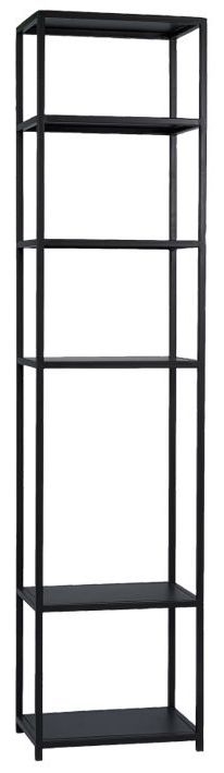Arizona Black Tall Shelving Unit