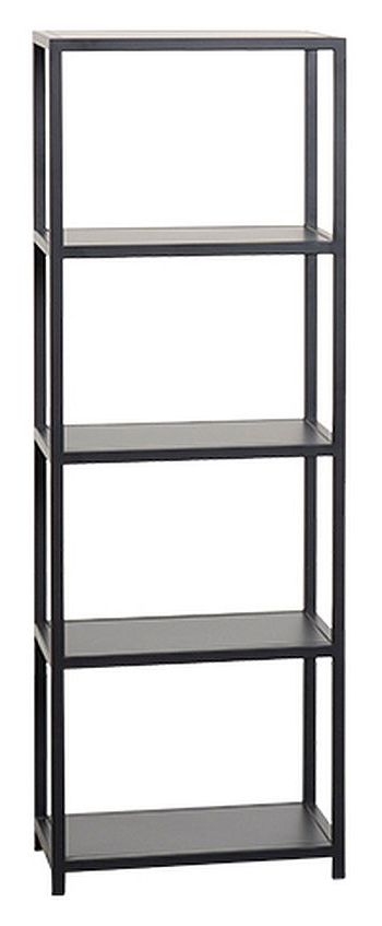 Jake Black Tall Shelving Unit