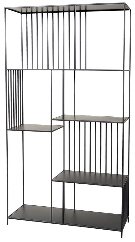Seattle Black Shelving Unit