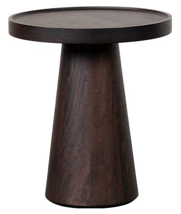 Durham Walnut Round Side Table