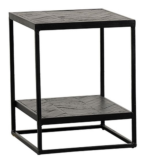 Knoxville Recycled Teak Wood Square Side Table
