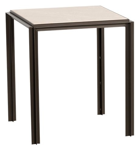 New Jersey Travertine Marble Side Table