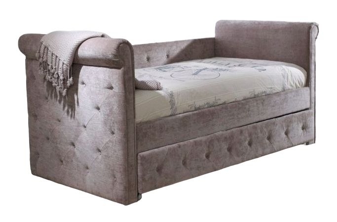 Limelight Zodiac Mink Velvet Day Bed With Guest Bed