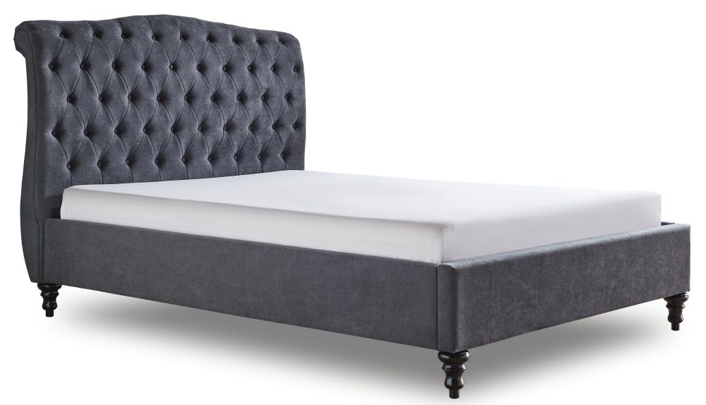 Rosa Fabric Bed Comes In Single Double King And Queen Size