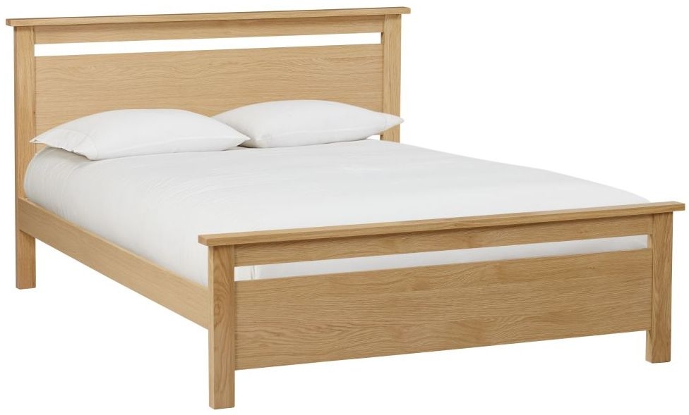 Nero Oak Bed Comes In Double King And Queen Size