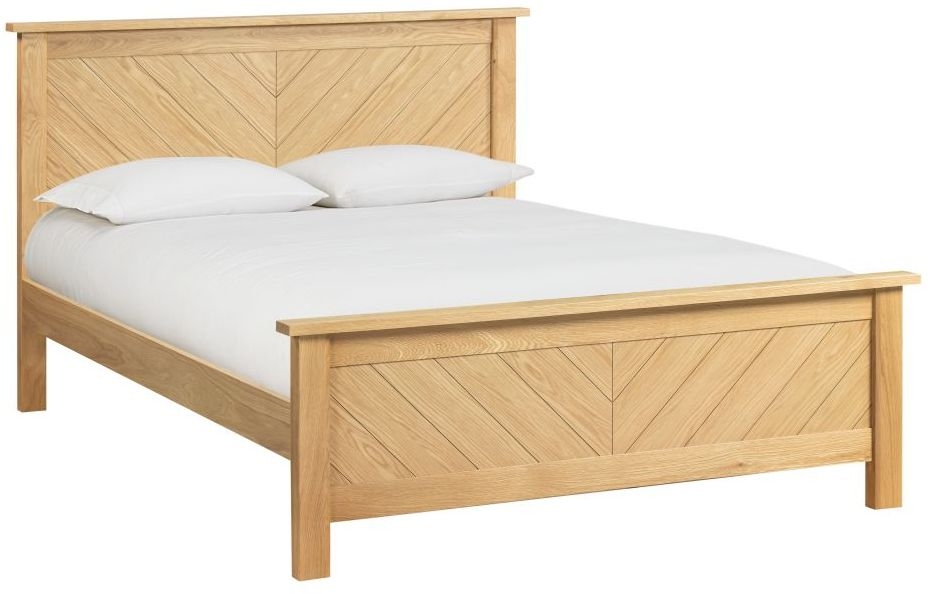 Kenji Oak Bed Comes In Double King And Queen Size