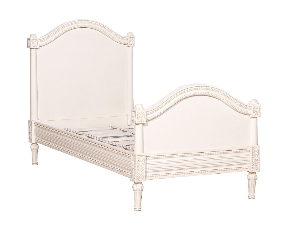 French Style Aged Ivory 3ft Single Bed