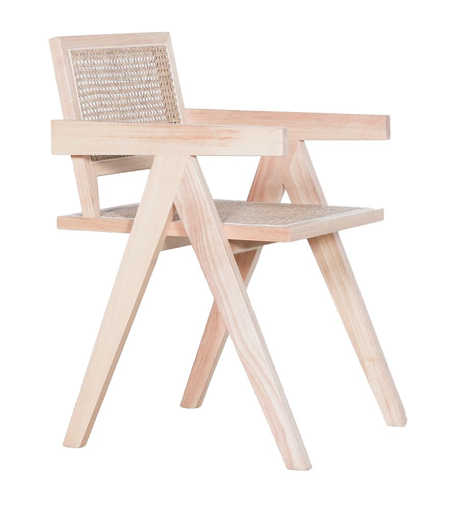 Wooden Caned Dining Chair Sold In Pairs