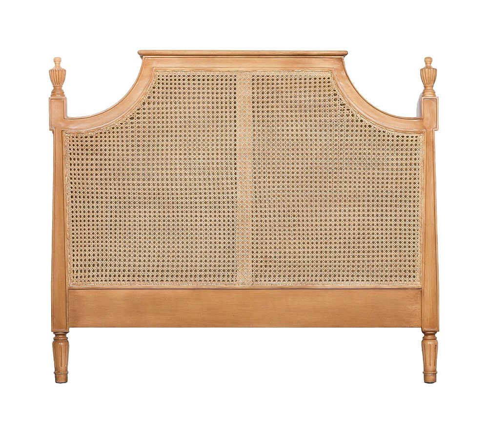 French Style Rattan 5ft King Size Headboard