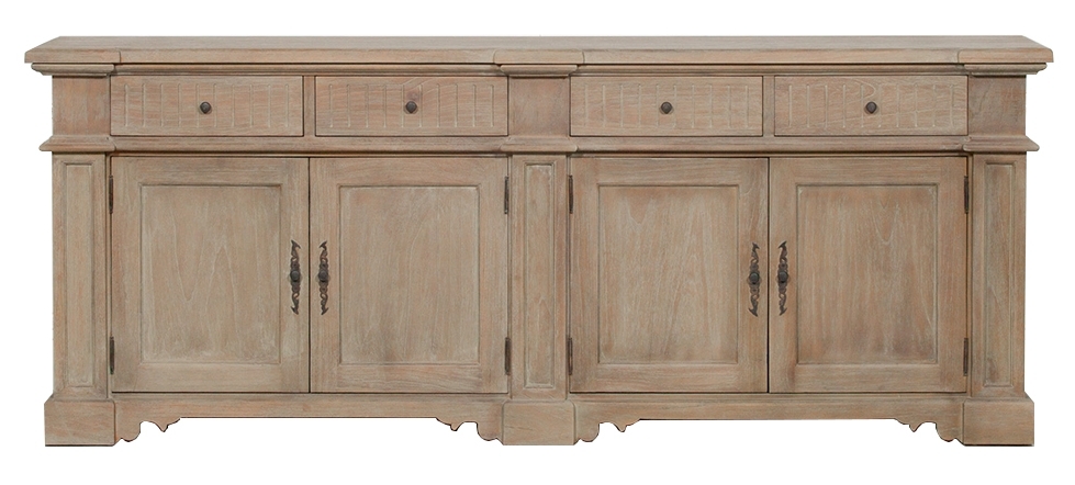 Rustic 4 Door Sideboard