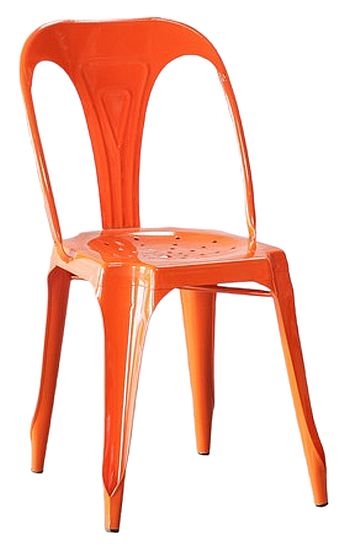 Multiplus Orange Dining Chair Set Of 4