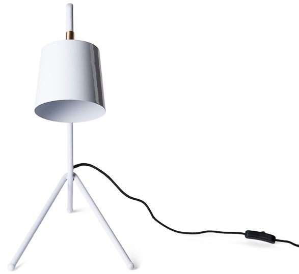 White Tripod Table Lamp