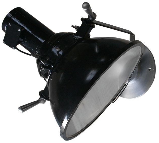 Boat Black Round Wall Lamp