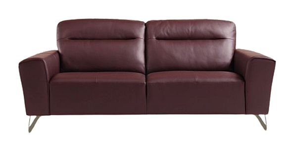 Product photograph of Marinelli Rosso Leather Sofa Suite from Choice Furniture Superstore