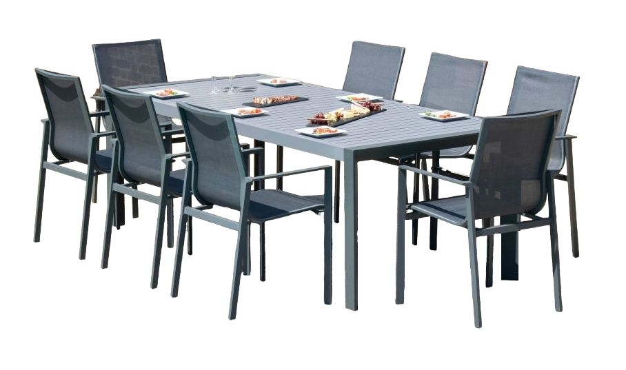 Maze New York 8 Seat Rectangular Dining Set