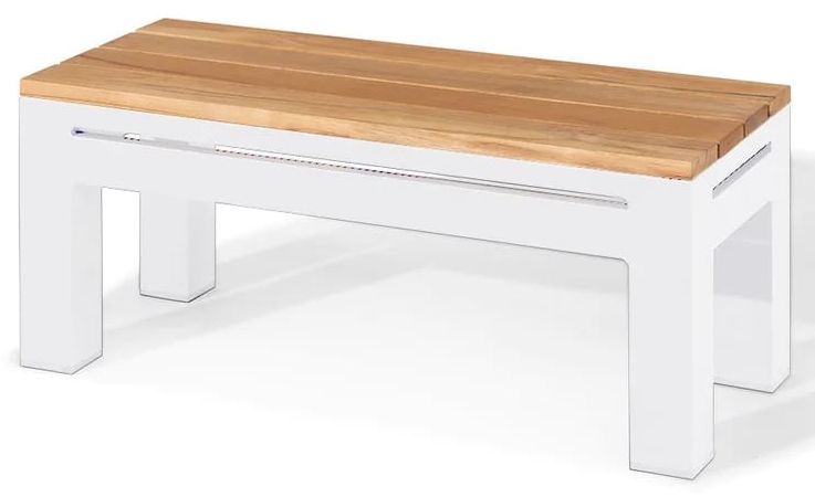 Maze Oslo Teak Rectangular Side Table