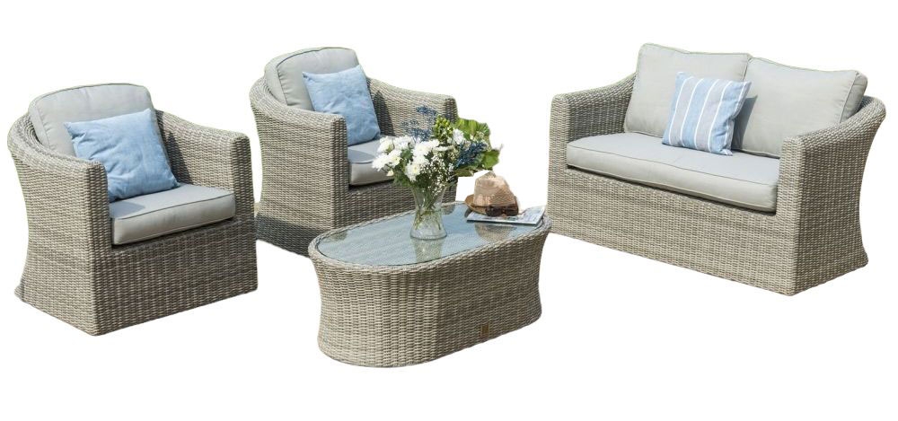 Maze Oxford 2 Seat Rattan Sofa Set