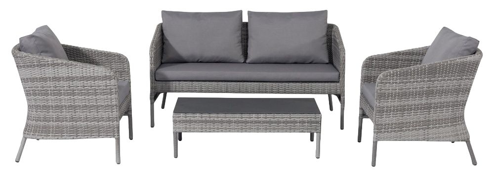 Maze Santorini 2 Seat Rattan Sofa Set