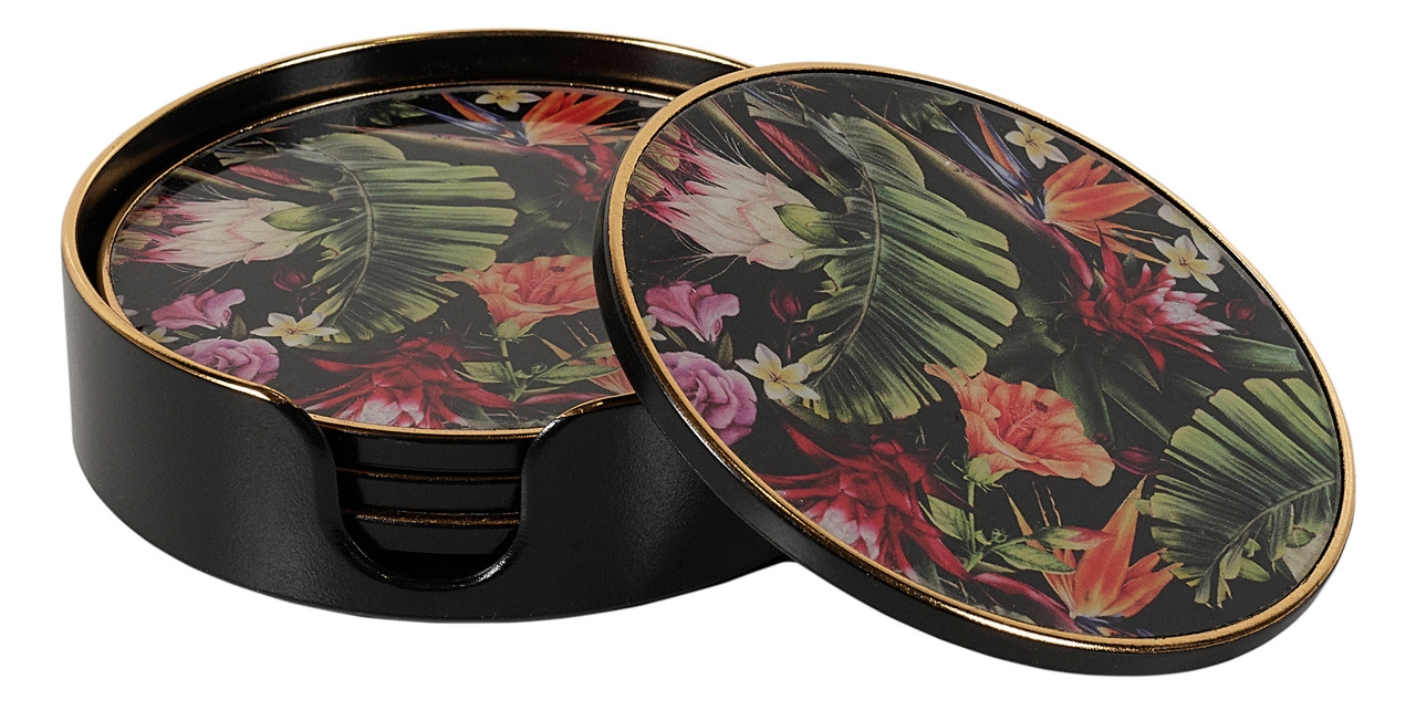 Mindy Brownes Tropical Vibes Coasters Set Of 6