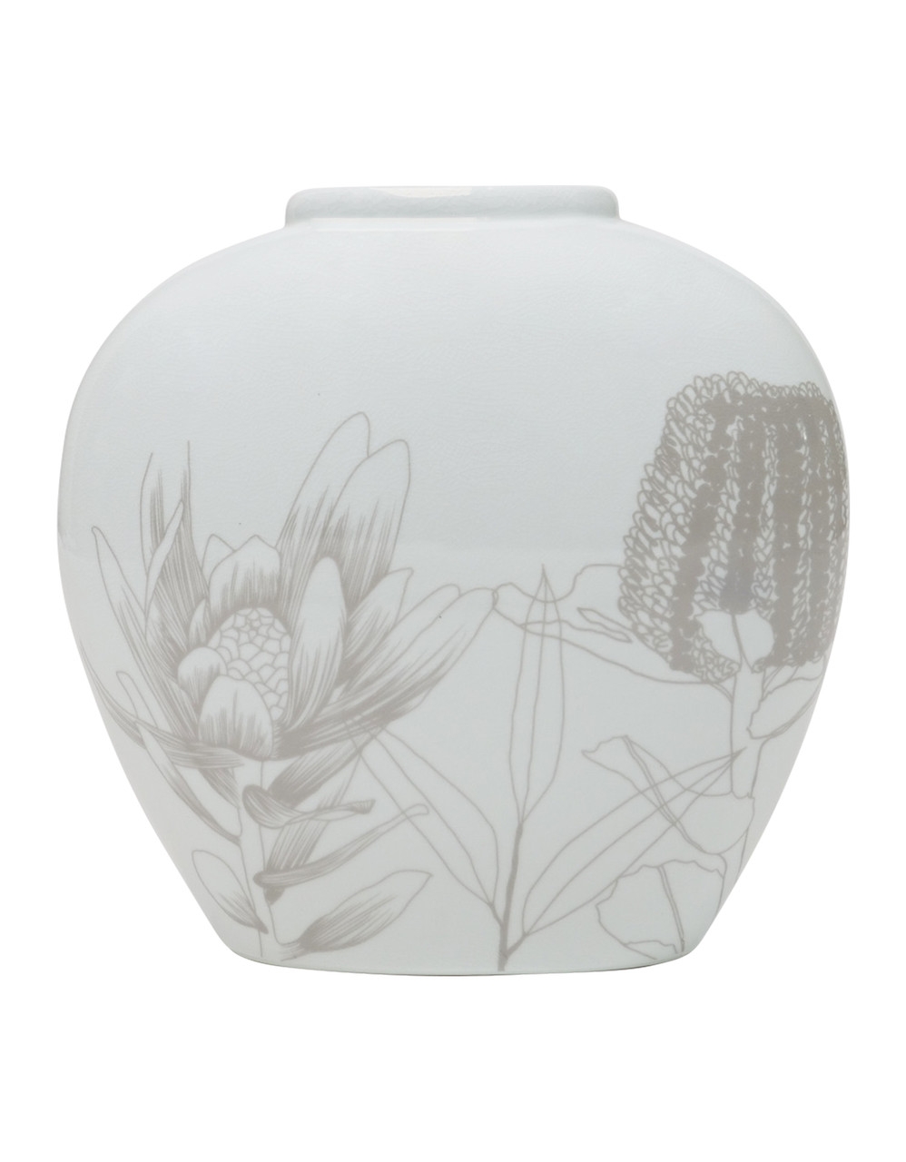Mindy Brownes Serene White Ornamental Vase