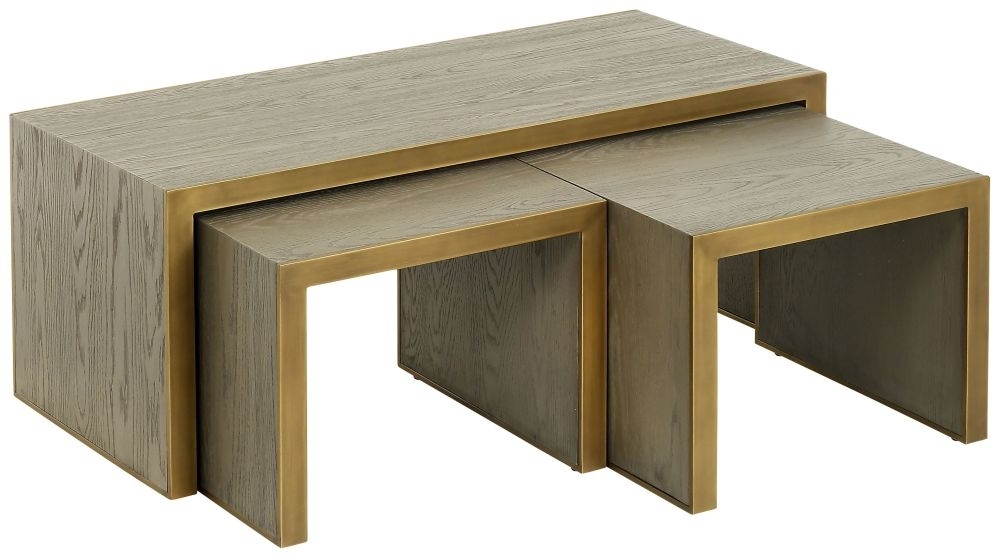 Mindy Brownes Lincoln Grey Oak Nest Of Coffee Tables