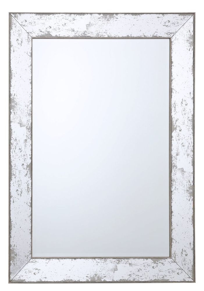 Mindy Brownes Croften Silver Tone Rectangular Wall Mirror Set Of 2 79cm X 109cm