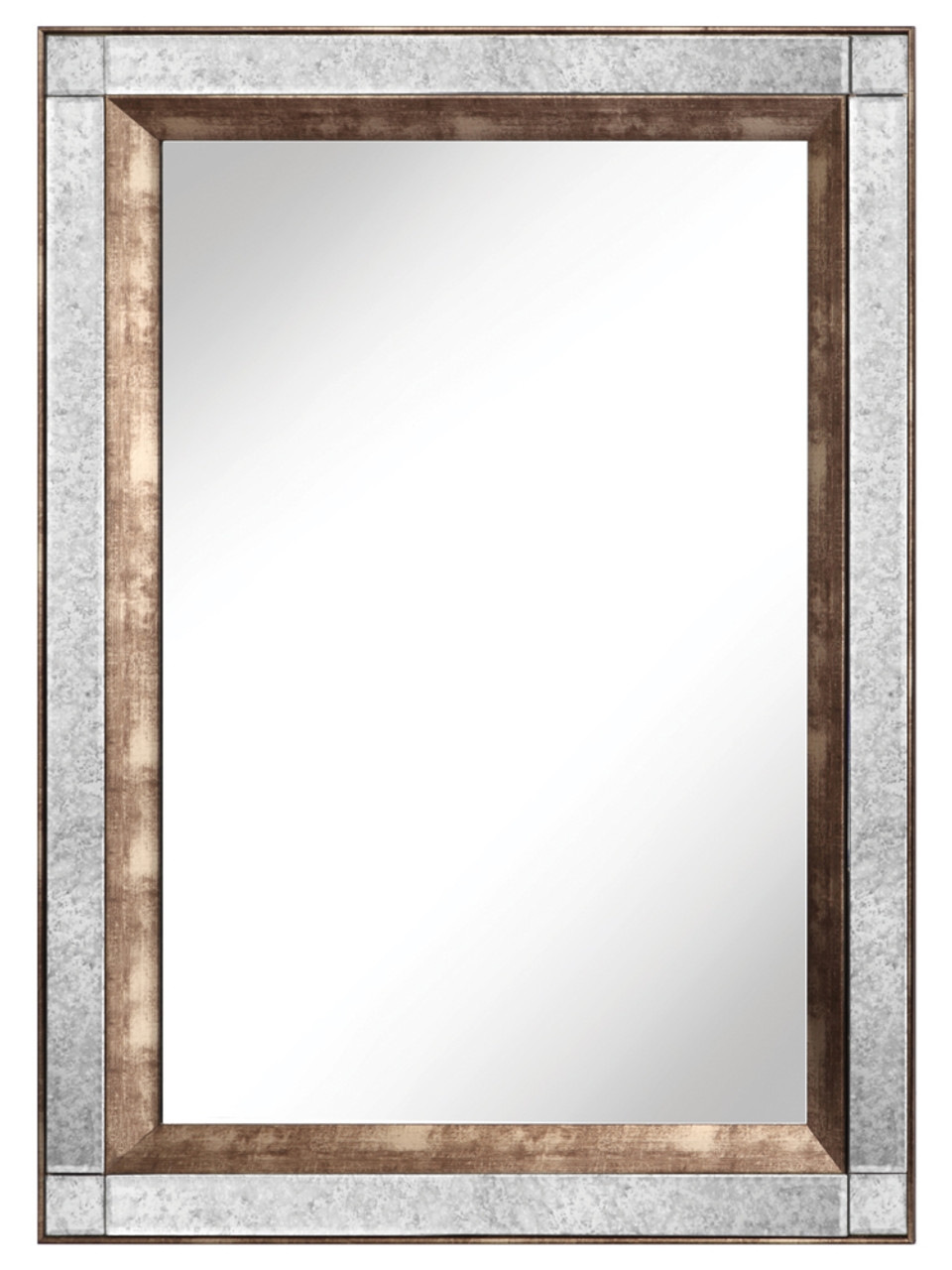 Mindy Brownes Olena Bronze Rectangular Mirror 31cm X 43cm Set Of 2