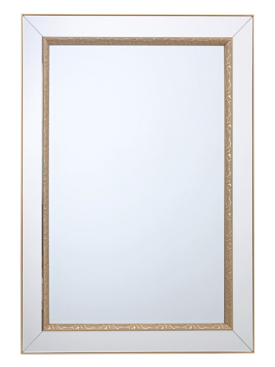 Mindy Brownes Carmen Gold Rectangular Mirror 109cm X 785cm