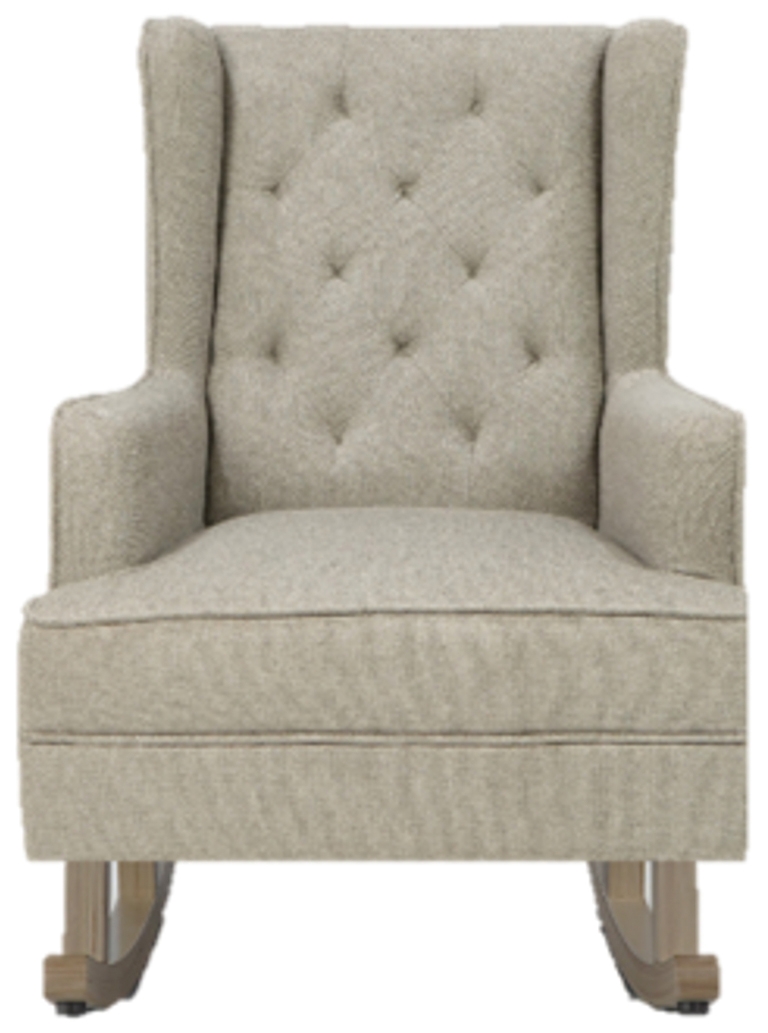 Mindy Brownes Cole Linen Rocking Chair