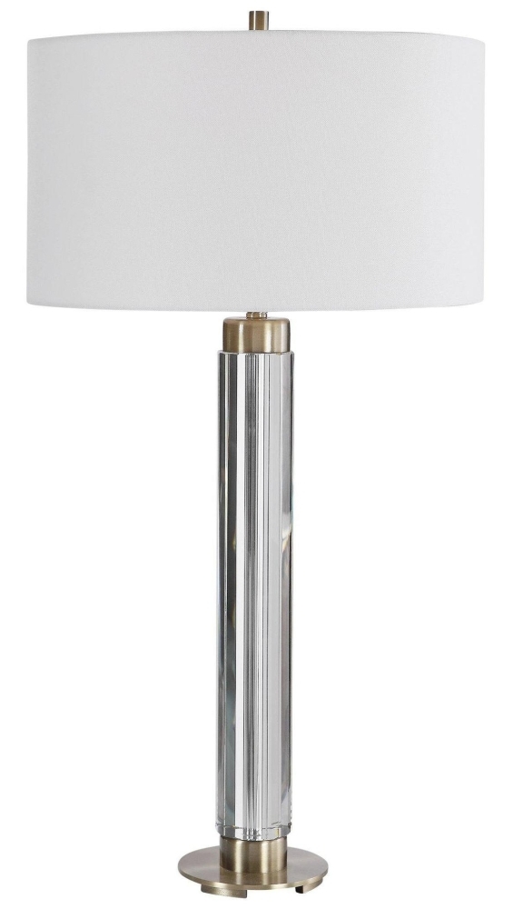 Mindy Brownes Davies Cut Crystal Table Lamp