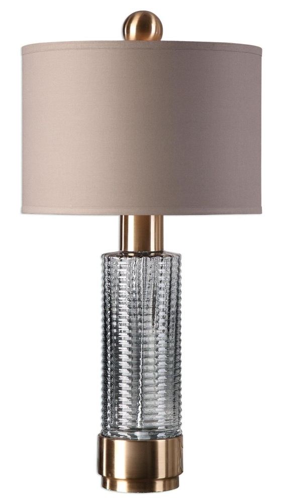 Mindy Brownes Renato Light Charcoal Glass Table Lamp