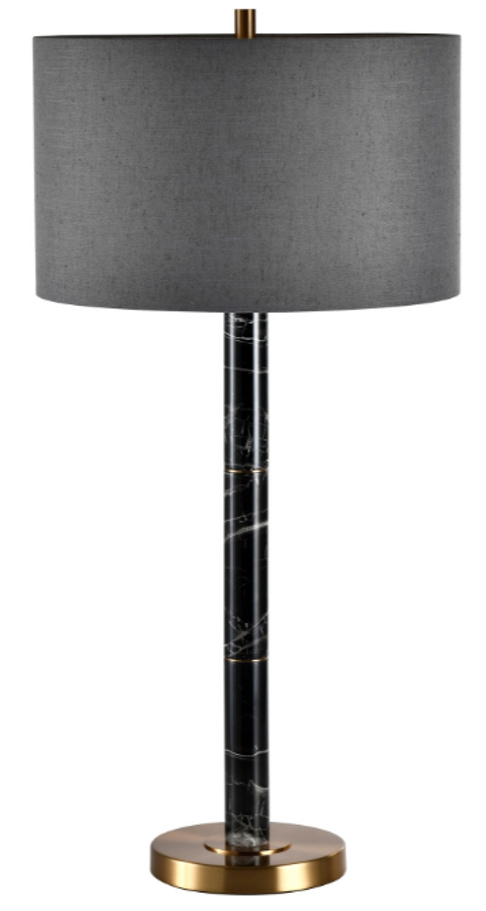 Mindy Brownes Newton Charcoal Brass Table Lamp