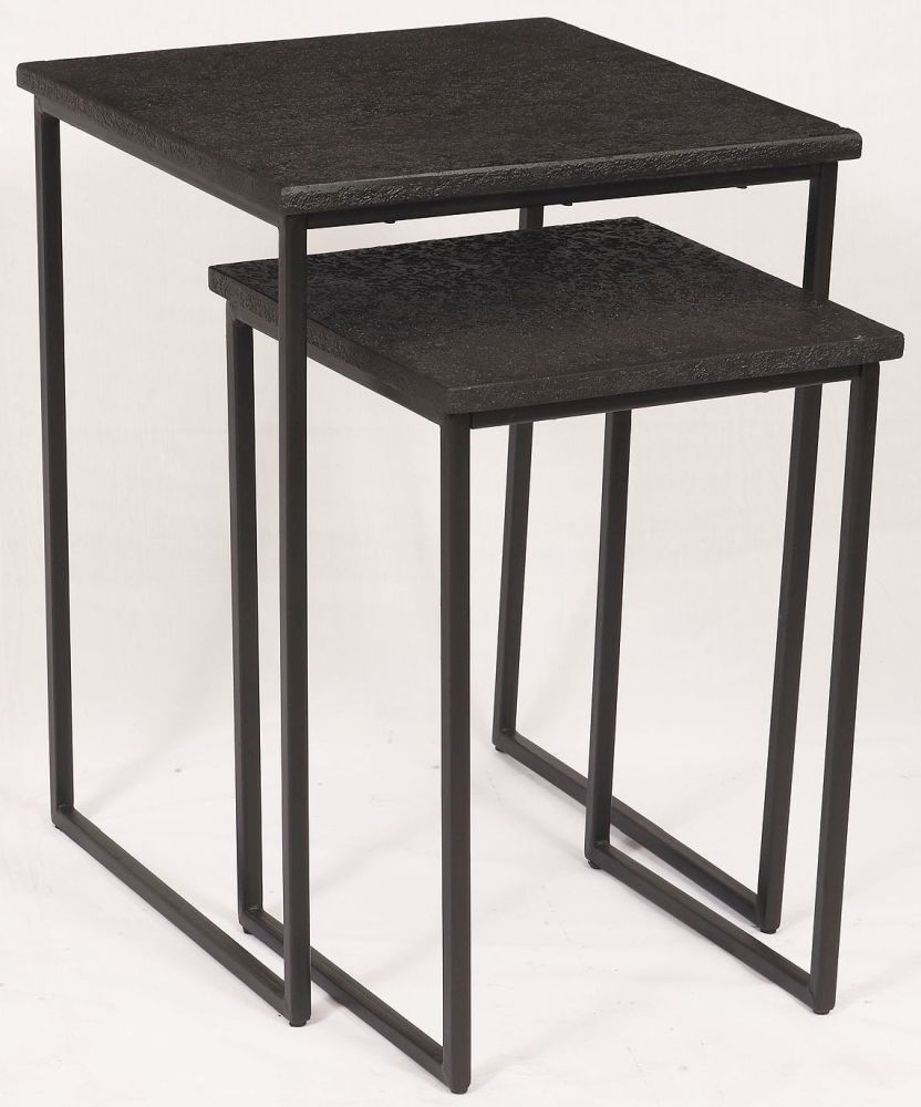 Como Black Nest Of 2 Tables