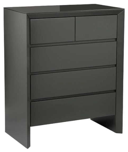 Vicenza Matt Dark Grey 23 Drawer Chest