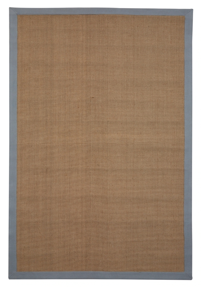 Clanton Jute Rug With Cotton Grey Border