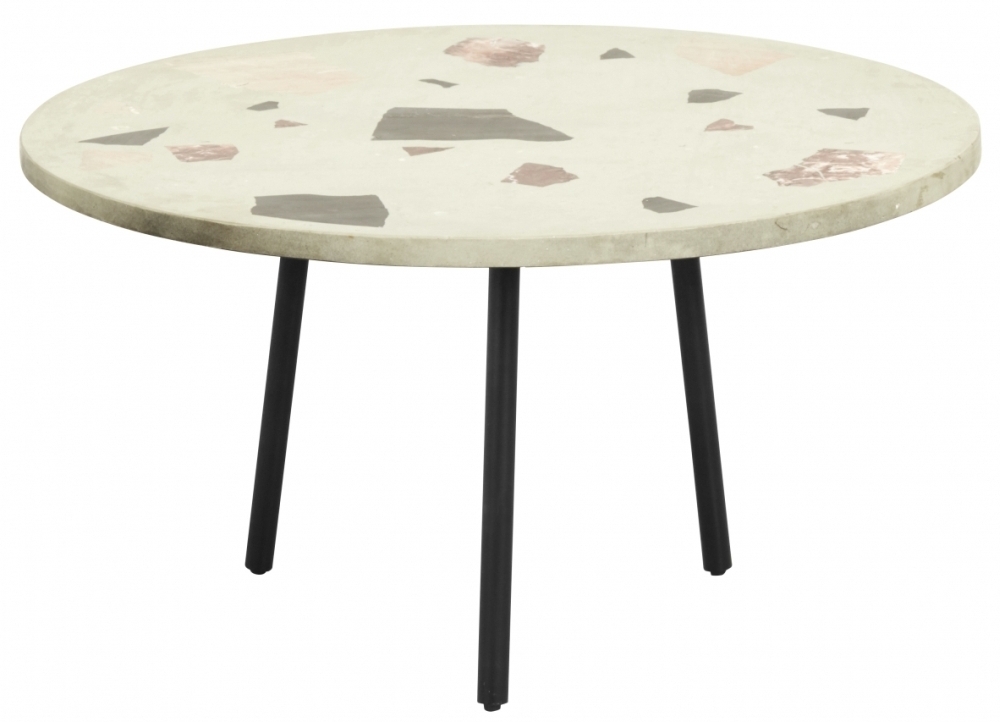 Nordal Pistachio Green Terrazzo Coffee Table