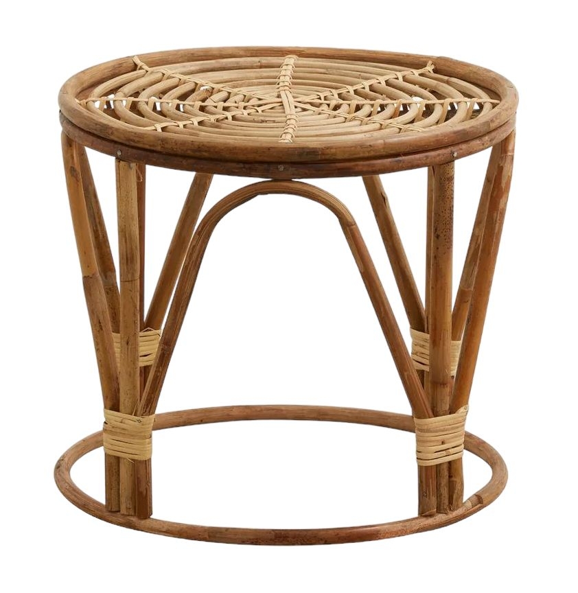 Nordal Cania Natural Round Coffee Table