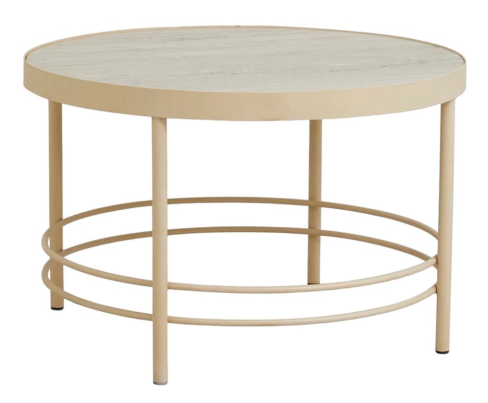 Nordal Jungo Sand Round Coffee Table