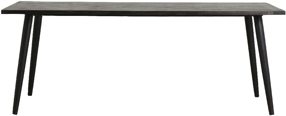 Nordal Hau Black Mango Wood Dining Table