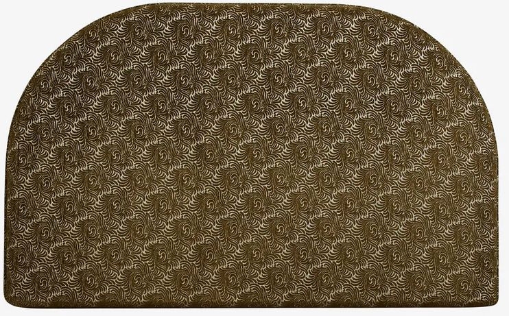 Nordal Neva Jacquard Fabric Olive Headboard