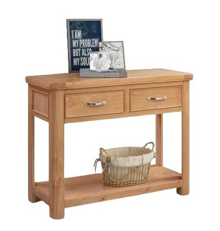 Chatsworth Oak Large Console Table