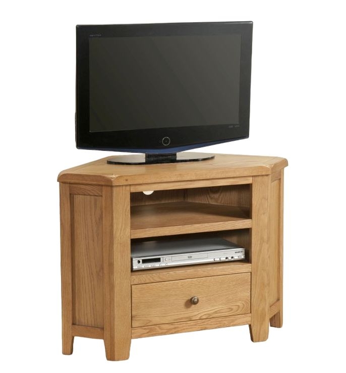 Shrewsbury Oak Corner Tv Unit