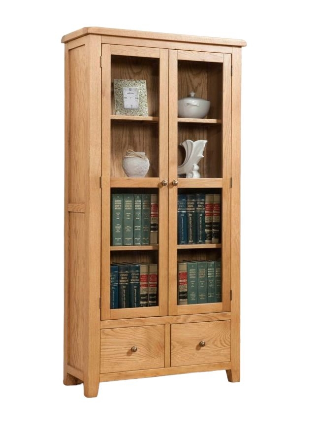 Shrewsbury Oak Display Cabinet