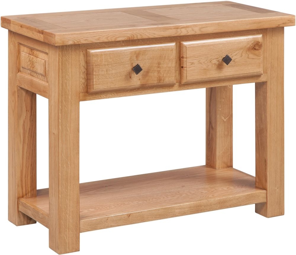 Tuscany Oak Console Table