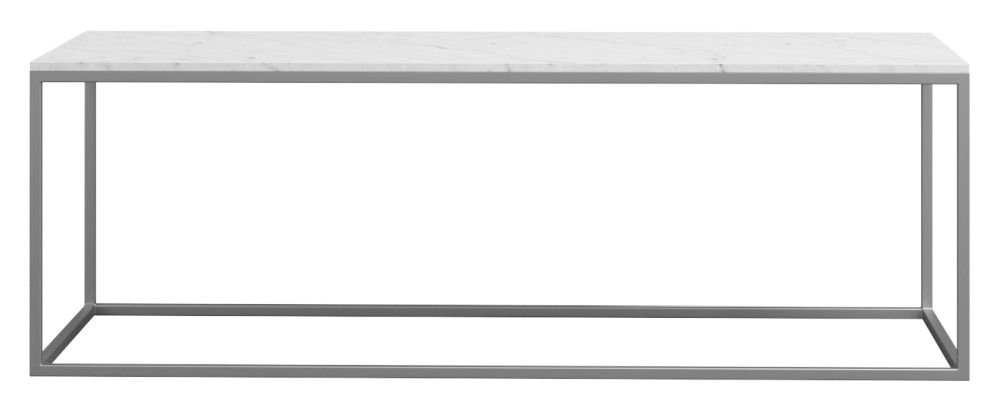 Camden White Marble Coffee Table