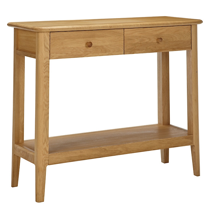 Hudson Oak Console Table