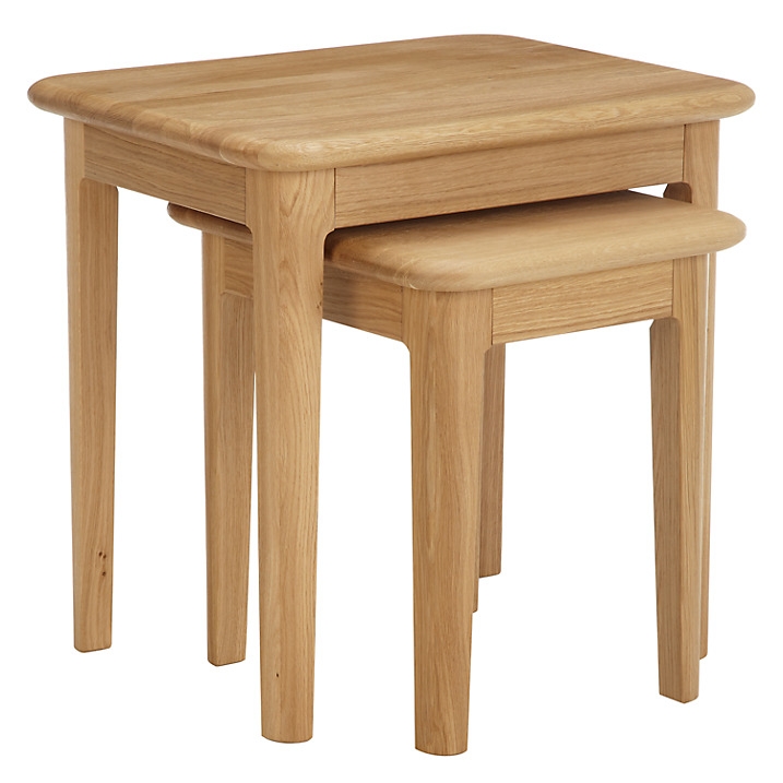 Hudson Oak Nest Of Tables